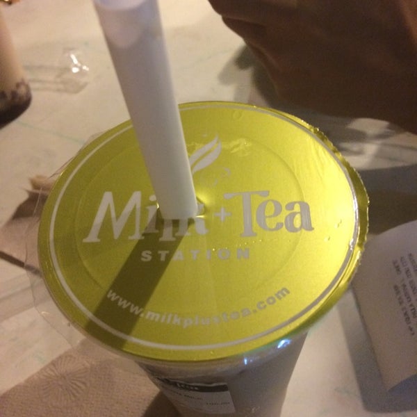 Photo taken at Milk+Tea Station Cebu by Donica E. on 8/7/2014