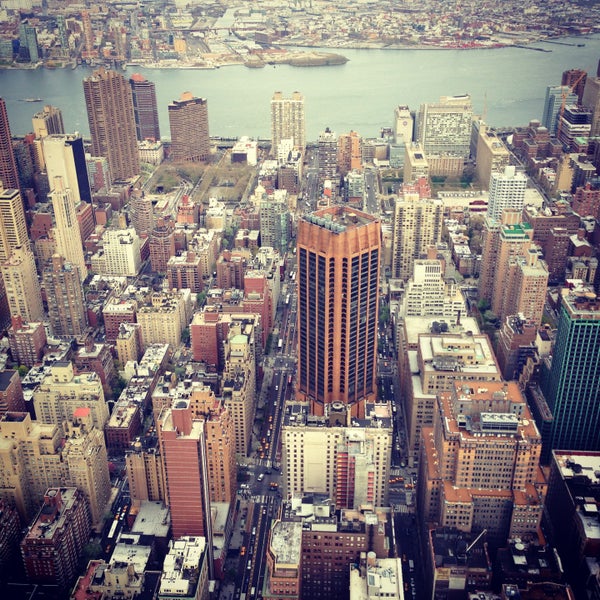 Photo taken at 86th Floor Observation Deck by Olga A. on 4/24/2013