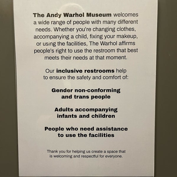 Foto scattata a The Andy Warhol Museum da santagati il 12/6/2021