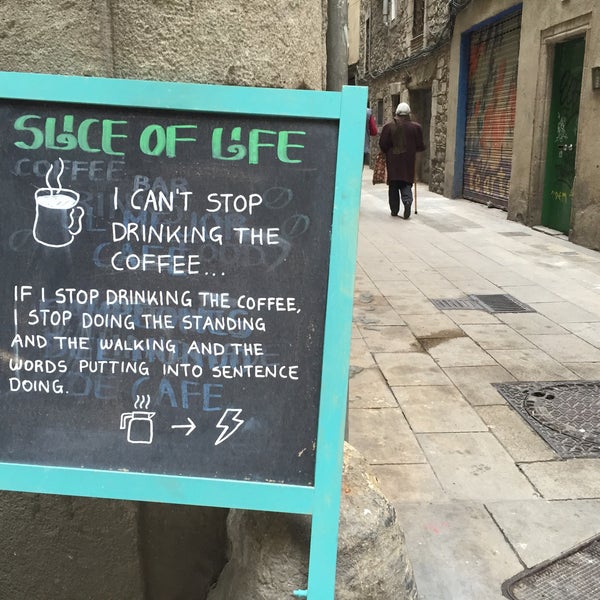 Photo taken at Slice of Life Coffee Bar by Steven B. on 1/21/2015
