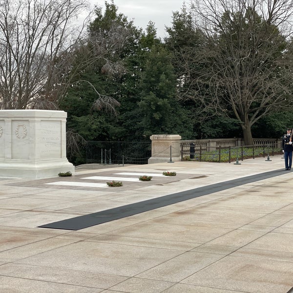 Photo taken at Tomb of the Unknown Soldier by Tony J. on 12/28/2021