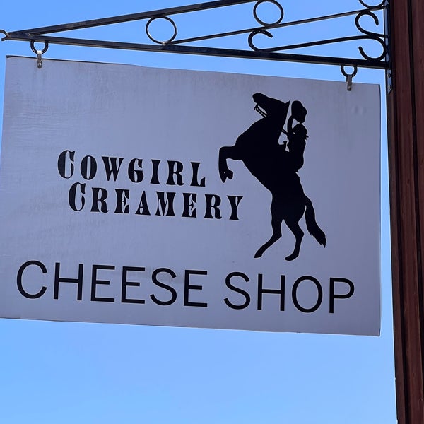 Photo taken at Cowgirl Creamery at Pt Reyes Station by Tashia R. on 4/9/2022
