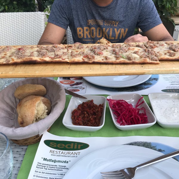 Photo taken at Sedir Restaurant by Eyüp O. on 9/8/2019
