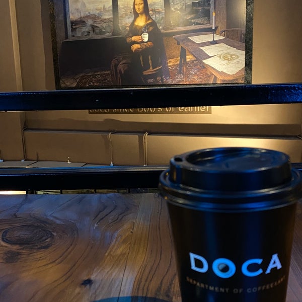 Photo taken at DOCA - Department of Coffee &amp; Art by Ayktt on 2/16/2020