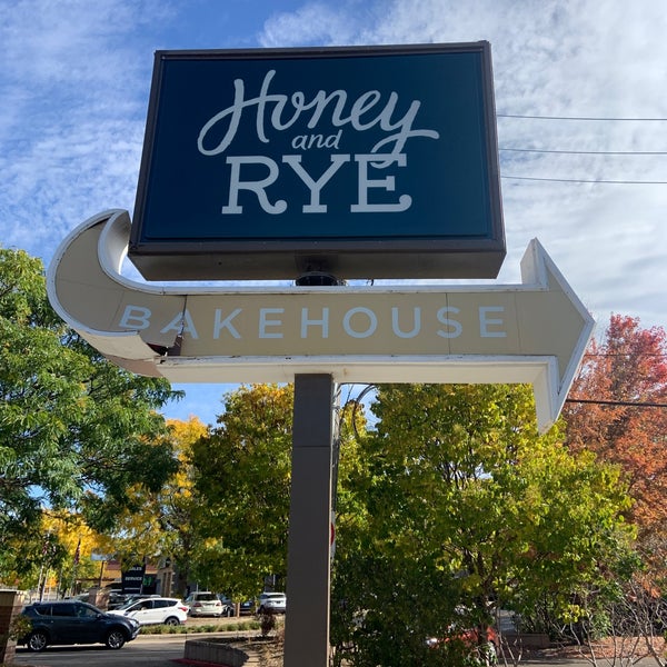 Photo taken at Honey &amp; Rye Bakehouse by Tom T T. on 10/9/2022