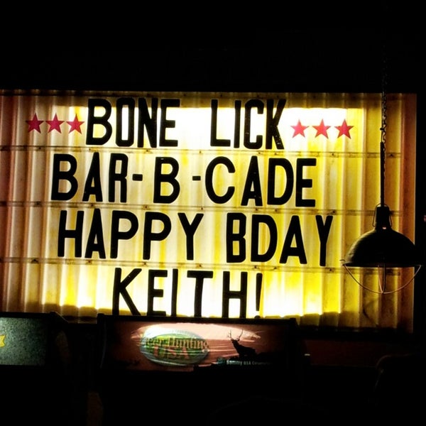 Photo taken at Bone Lick BBQ by Traci S. on 3/16/2013