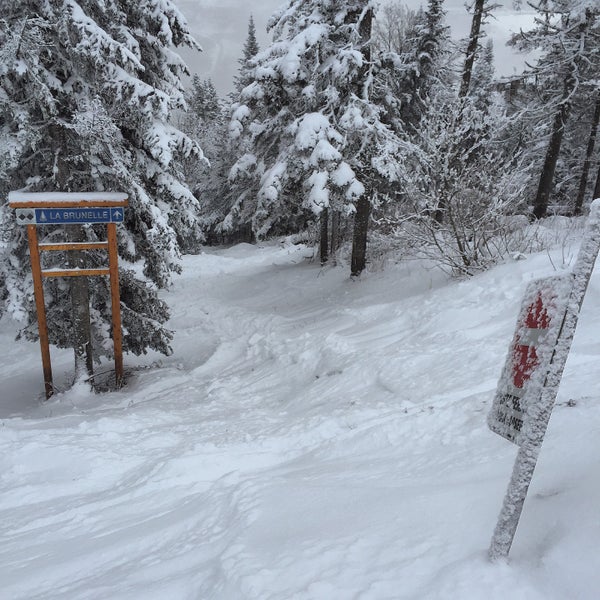 Photo taken at Mont-Sainte-Anne by Marc Andre R. on 1/2/2016