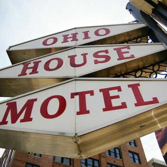 Photo taken at Ohio House Motel by Evan P. on 5/28/2014