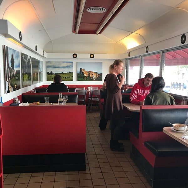 Photo taken at Grazin&#39; Diner by Christopher M. on 10/14/2018