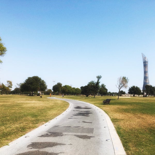 Photo taken at Aspire Park by GHADA on 2/23/2024