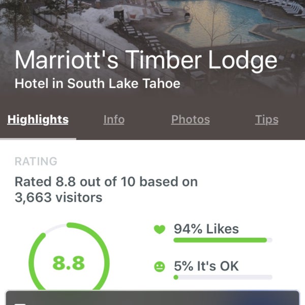 Das Foto wurde bei Marriott&#39;s Timber Lodge von Lorelei F. am 10/21/2018 aufgenommen