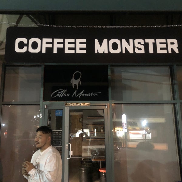 Monster coffee. Monster coffee