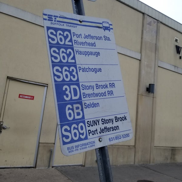 Suffolk County Transit Smith Haven Mall Bus Station 3D/6B/S56/S57