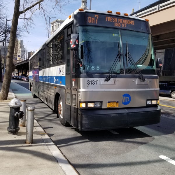 Mta Bus Pearl St Frankfort St M15 M22 Qm7 Qm8 Qm11 Qm25 X8 X14 X15 Bus Stop In New York