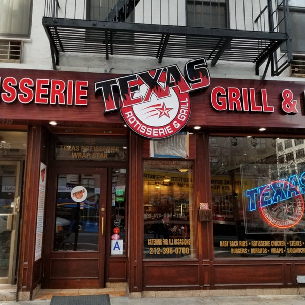 Photo taken at Texas Rotisserie &amp; Grill by Tyler J. on 3/27/2019