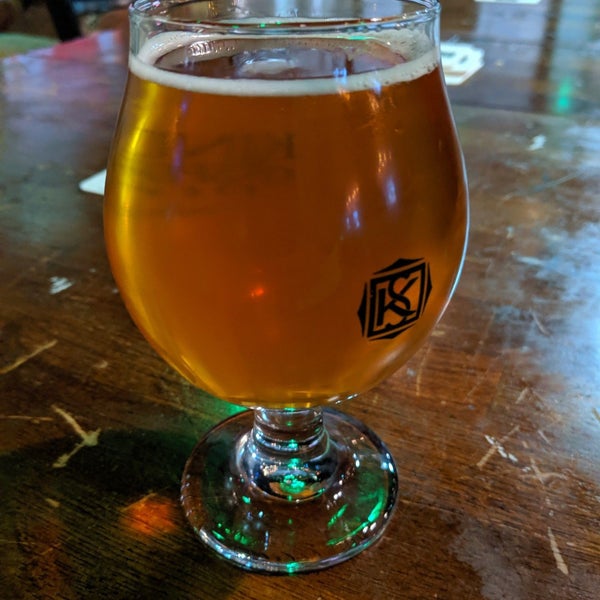Photo taken at Kindred Spirit Brewing by Kyle A. on 8/24/2019