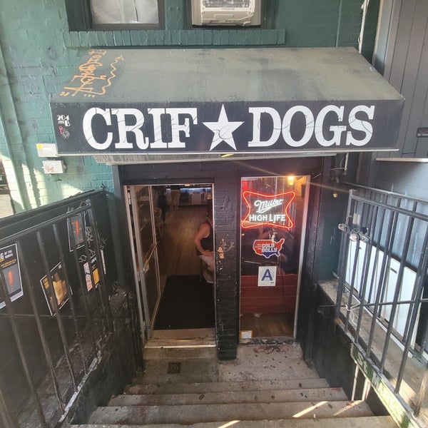 Photo taken at Crif Dogs by Lora K. on 6/10/2023