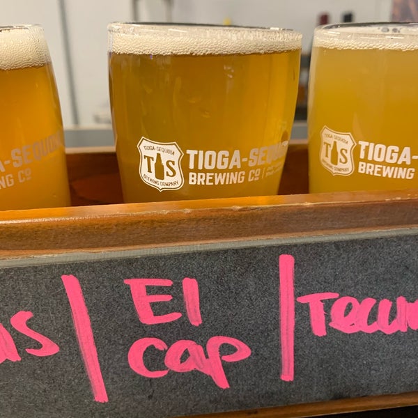 Photo taken at Tioga-Sequoia Brewing Company by Jeffrey K. on 3/5/2020