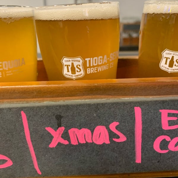 Photo taken at Tioga-Sequoia Brewing Company by Jeffrey K. on 3/5/2020