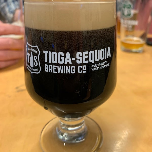 Photo taken at Tioga-Sequoia Brewing Company by Jeffrey K. on 3/5/2020