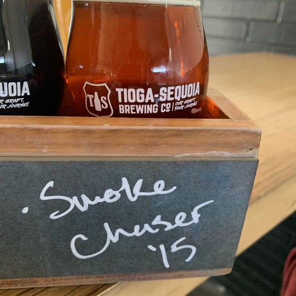 Photo taken at Tioga-Sequoia Brewing Company by Jeffrey K. on 5/11/2022