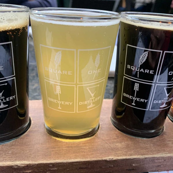 Photo taken at Square One Brewery &amp; Distillery by Jeffrey K. on 4/28/2022