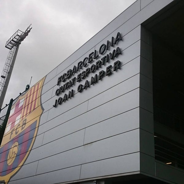 Photo taken at Ciutat Esportiva Joan Gamper FCBarcelona by Jose Airam G. on 10/27/2015