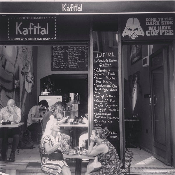 Photo taken at Kafital Coffee Roastery &amp; Cocktail Bar by Kafital Coffee Roastery &amp; Cocktail Bar on 9/26/2018