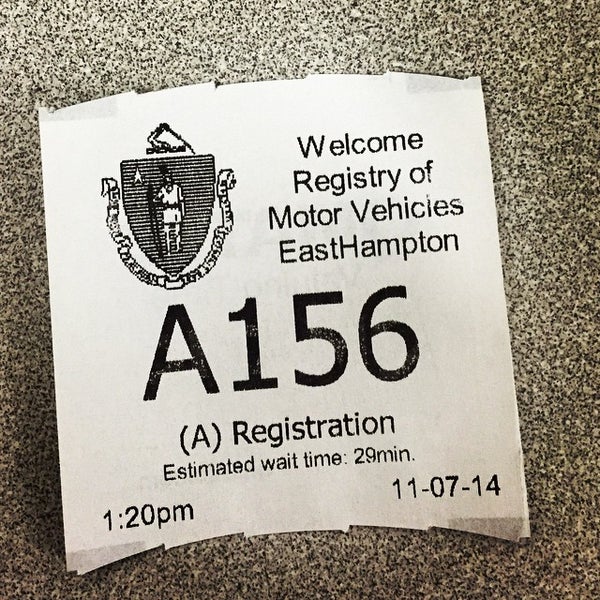 Registry of Motor Vehicles 116 Pleasant St
