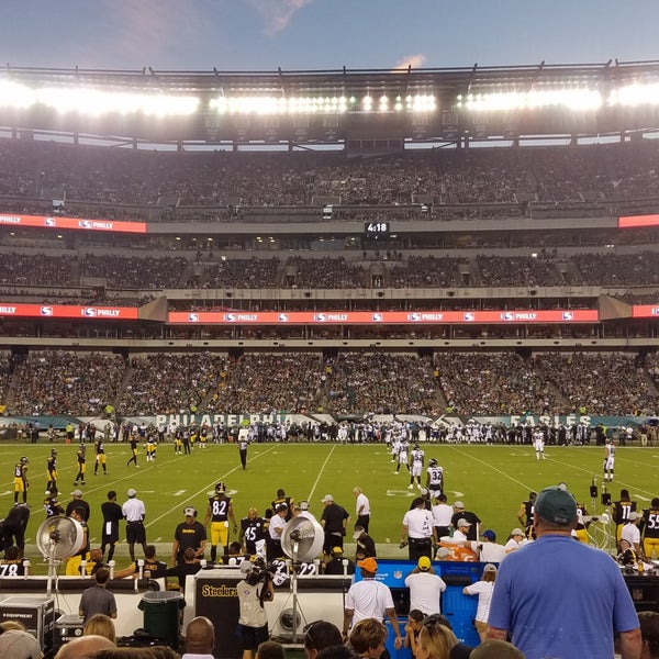 Photo taken at Lincoln Financial Field by Brendan P. on 8/10/2018