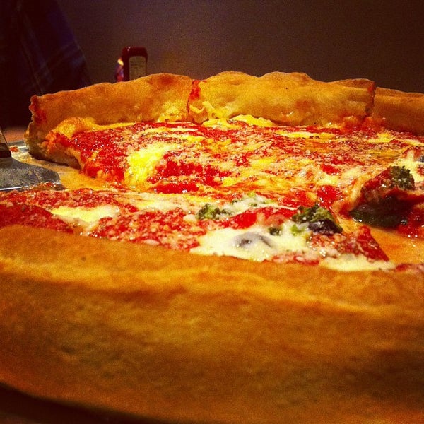 Photo taken at Little Chicago Pizzeria &amp; Grill by Cory C. on 12/14/2012