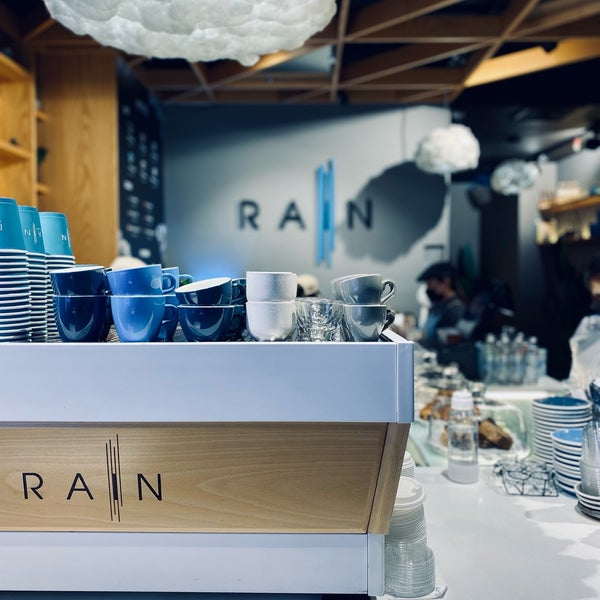 Raining Cafe Bike