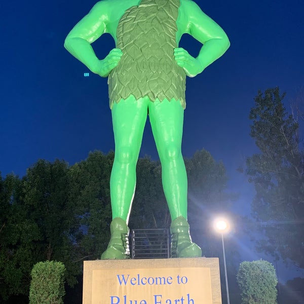 Photo taken at Jolly Green Giant Statue by Mohammed 🕺🏽 on 8/16/2020