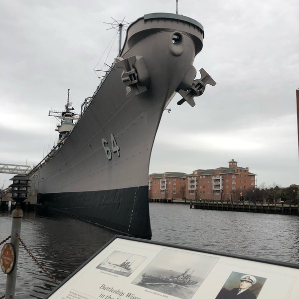 Photo taken at USS Wisconsin (BB-64) by Sharon H. on 2/16/2018