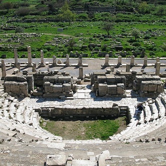 Ephesus Theatre,Kusadasi #ephesus #ephesustours #ephesustour https://magical-steps.com/ephesus-tours/