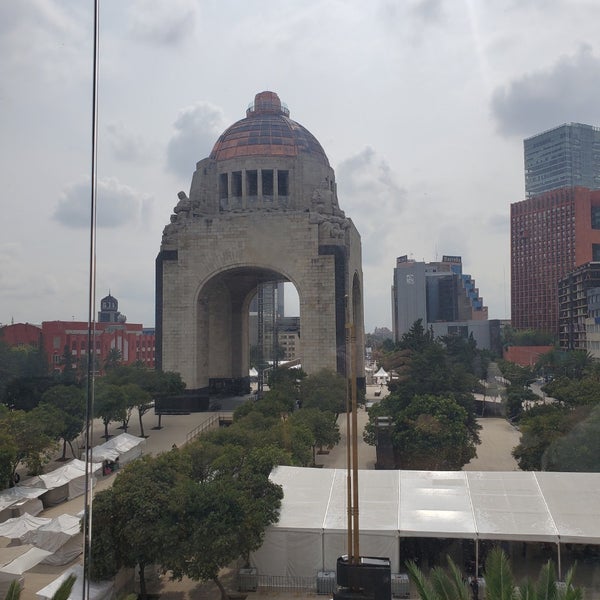 Photo taken at Monumento a la Revolución Mexicana by Auzzie K. on 8/28/2023