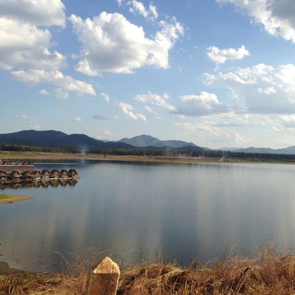 Photo taken at Mae Wang San Reservoir by Pali B. on 12/28/2014