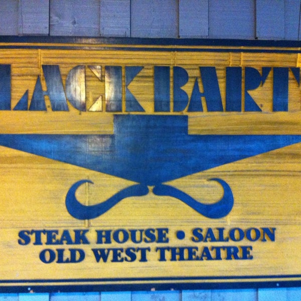 Photo taken at Black Bart&#39;s Steakhouse by Mark on 2/1/2013