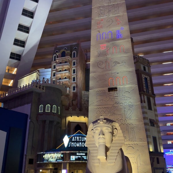 Photo taken at Luxor Hotel &amp; Casino by نَ on 12/31/2023