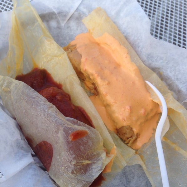 Photo taken at Dia De Los Tamales by Andrew M. on 10/23/2014