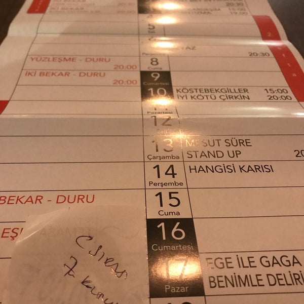 Foto tirada no(a) Duru Tiyatro por İbrahim K. em 1/27/2019