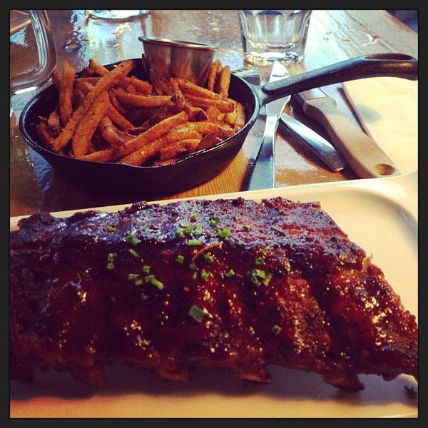Photo taken at Barque Smokehouse by Aaron B. on 6/21/2013