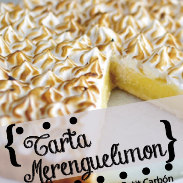 La nueva tarta merengue de limón esta de lujo ;)