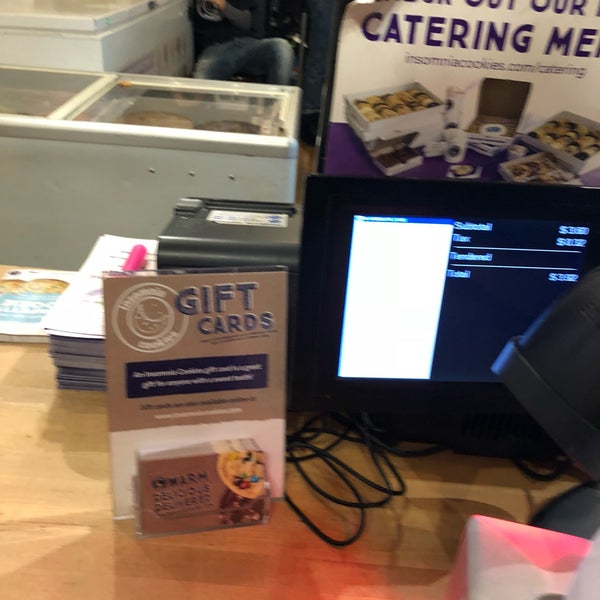 Photo taken at Insomnia Cookies by Guido on 3/8/2018