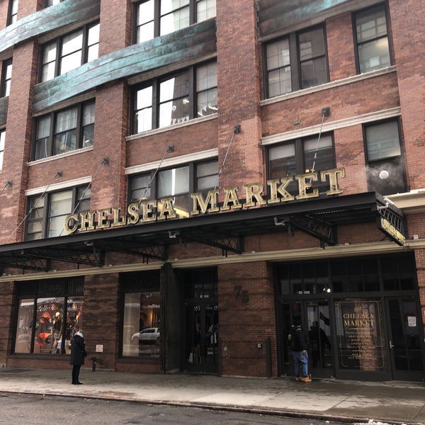 Photo taken at Chelsea Market by Guido on 3/8/2018