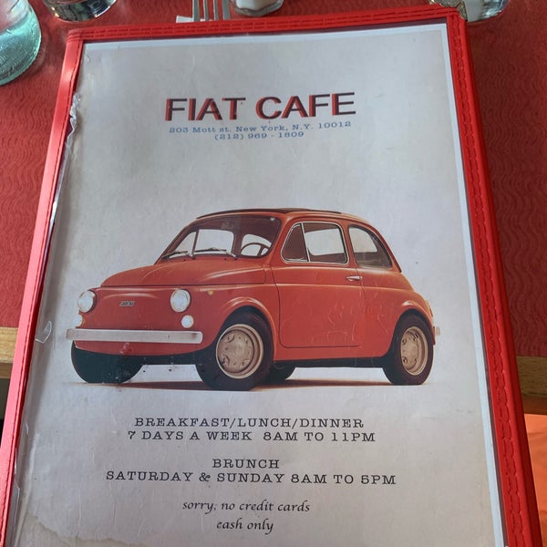 Photo prise au Fiat Café par Guido le7/27/2019