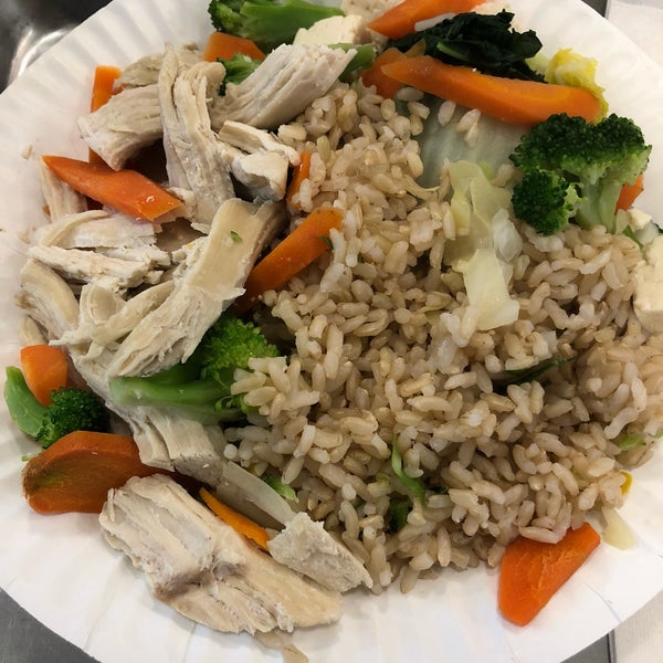 Get the Chicken Fantasy. Delicious and if you are looking for a balanced and super healthy “clean” plate this is the way to go. Macro-friendly ;)
