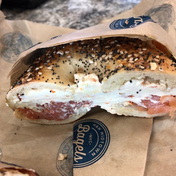 Photo taken at H&amp;H Bagels by Guido on 2/19/2018