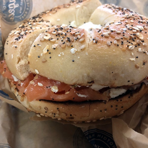 Photo taken at H&amp;H Bagels by Guido on 1/28/2018