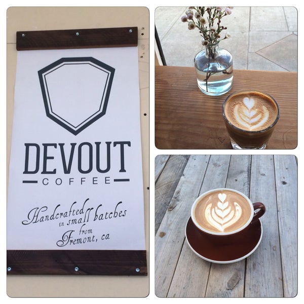 Photo taken at Devout Coffee by Donna D. on 2/28/2015